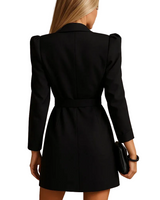 Abito Blazer da Donna con Cintura e Bottoni 7