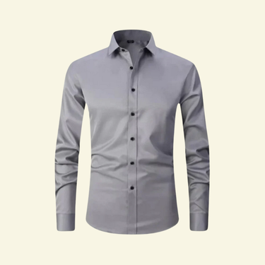 Camicia da uomo a maniche lunghe con bottoni 10