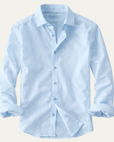 Camicia da uomo a maniche lunghe con bottoni 10