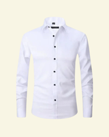 Camicia da uomo a maniche lunghe con bottoni 11