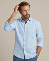 Camicia da uomo a maniche lunghe con bottoni 11