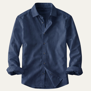 Camicia da uomo a maniche lunghe con bottoni 6