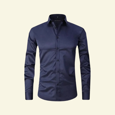 Camicia da uomo a maniche lunghe con bottoni 7