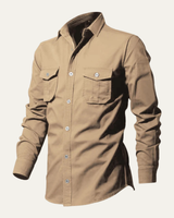 Camicia da uomo a maniche lunghe con tasche a patta 9
