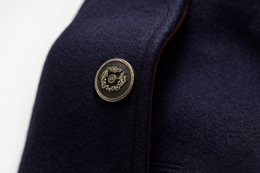 Cappotto da uomo in misto lana con fodera trapuntata e collo alla coreana 10