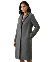 Cappotto lungo in misto lana da donna 1