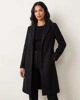 Cappotto lungo in misto lana da donna 3