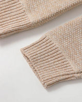 Cardigan in maglia da uomo con zip intera e collo a lupetto 10