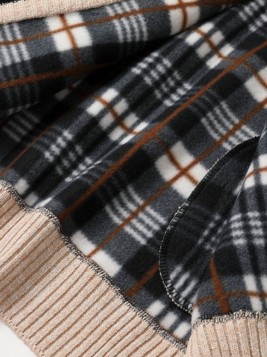 Cardigan in maglia da uomo con zip intera e collo a lupetto 9