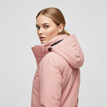 Completo da sci da donna con giacca con cappuccio e pantaloni 2