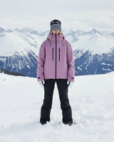 Completo da sci da donna con giacca con cappuccio e pantaloni 2