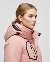 Completo da sci da donna con giacca con cappuccio e pantaloni 4