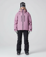 Completo da sci da donna con giacca con cappuccio e pantaloni 5