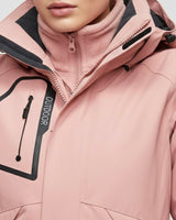 Completo da sci da donna con giacca con cappuccio e pantaloni 6