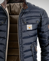 Giacca Bomber Trapuntata da Uomo con Tasche a Patta 4