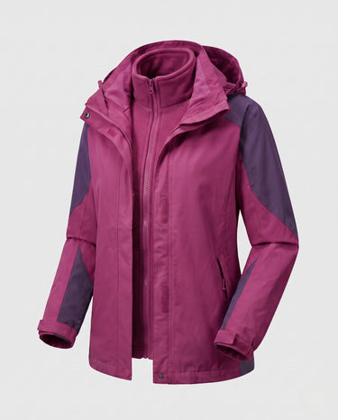 Giacca Outdoor Donna 2-in-1 con Cappuccio 13