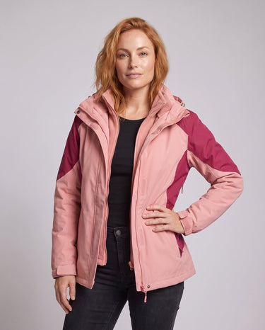Giacca Outdoor Donna 2-in-1 con Cappuccio 2