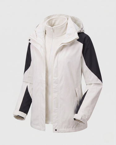 Giacca Outdoor Donna 2-in-1 con Cappuccio 6