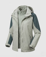 Giacca Outdoor Donna 2-in-1 con Cappuccio 8