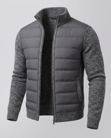 Giacca Puffer Ibrida da Uomo con Maniche in Maglia 2