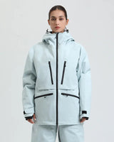 Giacca con cappuccio unisex con tasche multiple con zip 12