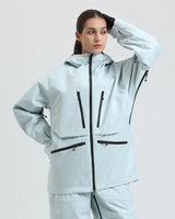 Giacca con cappuccio unisex con tasche multiple con zip 4