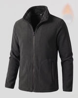 Giacca in pile da donna con collo a lupetto e zip integrale 11