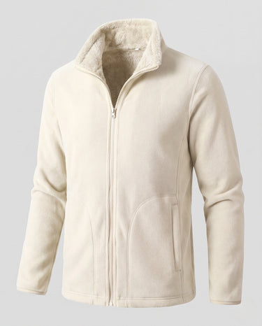 Giacca in pile da donna con collo a lupetto e zip integrale 6