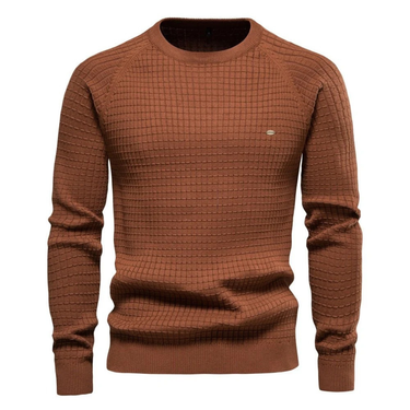 Maglione pullover in maglia testurizzata da uomo 5