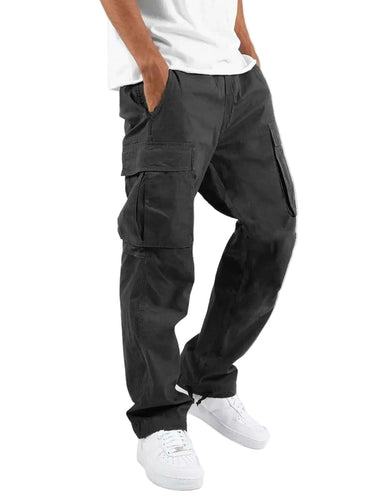 Pantaloni Cargo Uomo a Gamba Dritta 1