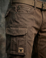 Pantaloni Cargo Utility da Uomo con Cintura 3