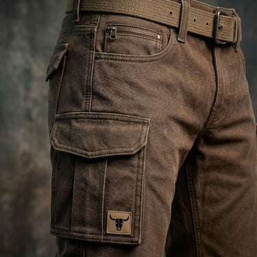 Pantaloni Cargo Utility da Uomo con Cintura 3