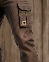 Pantaloni Cargo Utility da Uomo con Cintura 5