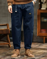 Pantaloni Cargo da Uomo con Tasche Applicate e Dettaglio Cintura 4