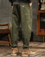 Pantaloni Cargo da Uomo con Tasche Applicate e Dettaglio Cintura 5