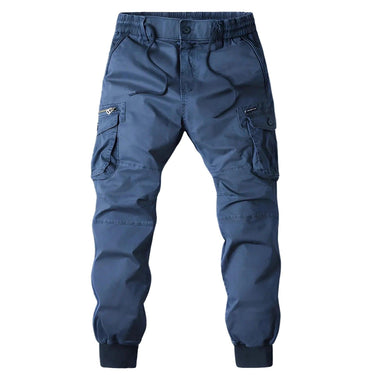 Pantaloni Jogger Cargo da Uomo con Tasche con Zip 1
