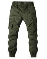 Pantaloni Jogger Cargo da Uomo con Tasche con Zip 3