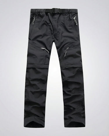 Pantaloni cargo convertibili da uomo con cintura regolabile 2
