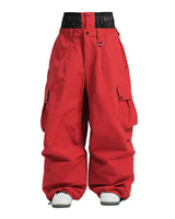 Pantaloni cargo da uomo a gamba larga con vita regolabile 6
