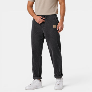 Pantaloni da uomo a gamba dritta in velluto a coste 4