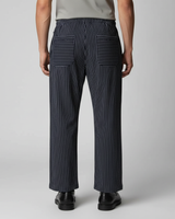 Pantaloni da uomo a righe con coulisse 4