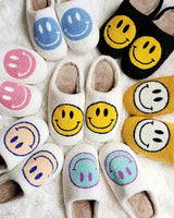 Pantofole Pelose da Donna con Faccina Smiley 15
