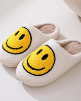 Pantofole Pelose da Donna con Faccina Smiley 8