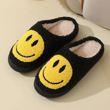 Pantofole Pelose da Donna con Faccina Smiley 9