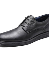 Scarpe Derby da uomo stringate con suola a contrasto 2