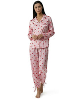 Set Pigiama da Donna con Bottoni e Stampa Leopardata 3