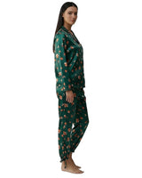 Set Pigiama da Donna con Bottoni e Stampa Leopardata 7