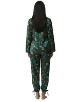 Set Pigiama da Donna con Bottoni e Stampa Leopardata 8