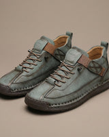 Sneakers basse stringate da donna con cinturino laterale 3