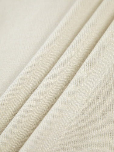 Top a maniche lunghe a coste con collo alto da donna 10